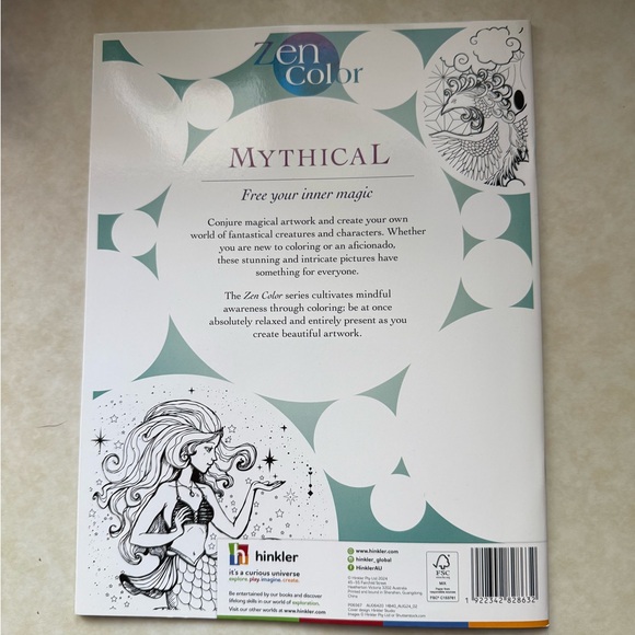 Mythical Coloring Book - Picture 2 of 2